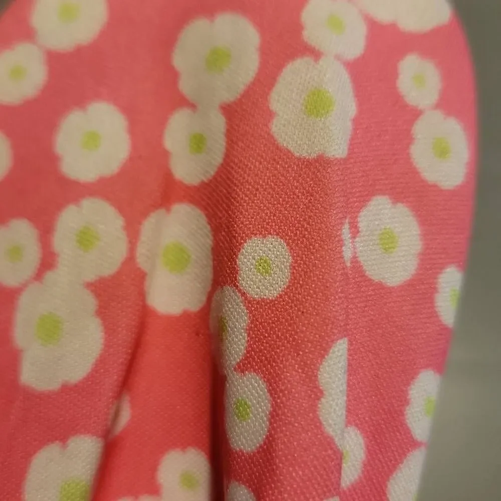 Girls Flower Pink Pool Shoes Size 11/12